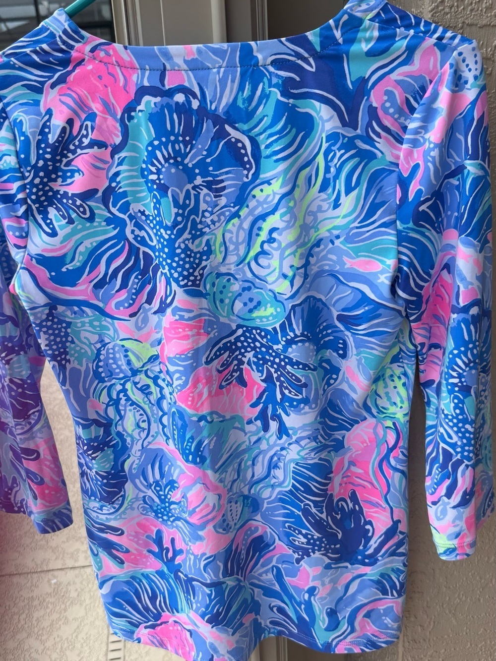 🌴Lilly Pulitzer Karina Tunic Top UPF 50+ ChillyLilly Shade Seekers NWOT XS🌴 - Picture 5 of 11